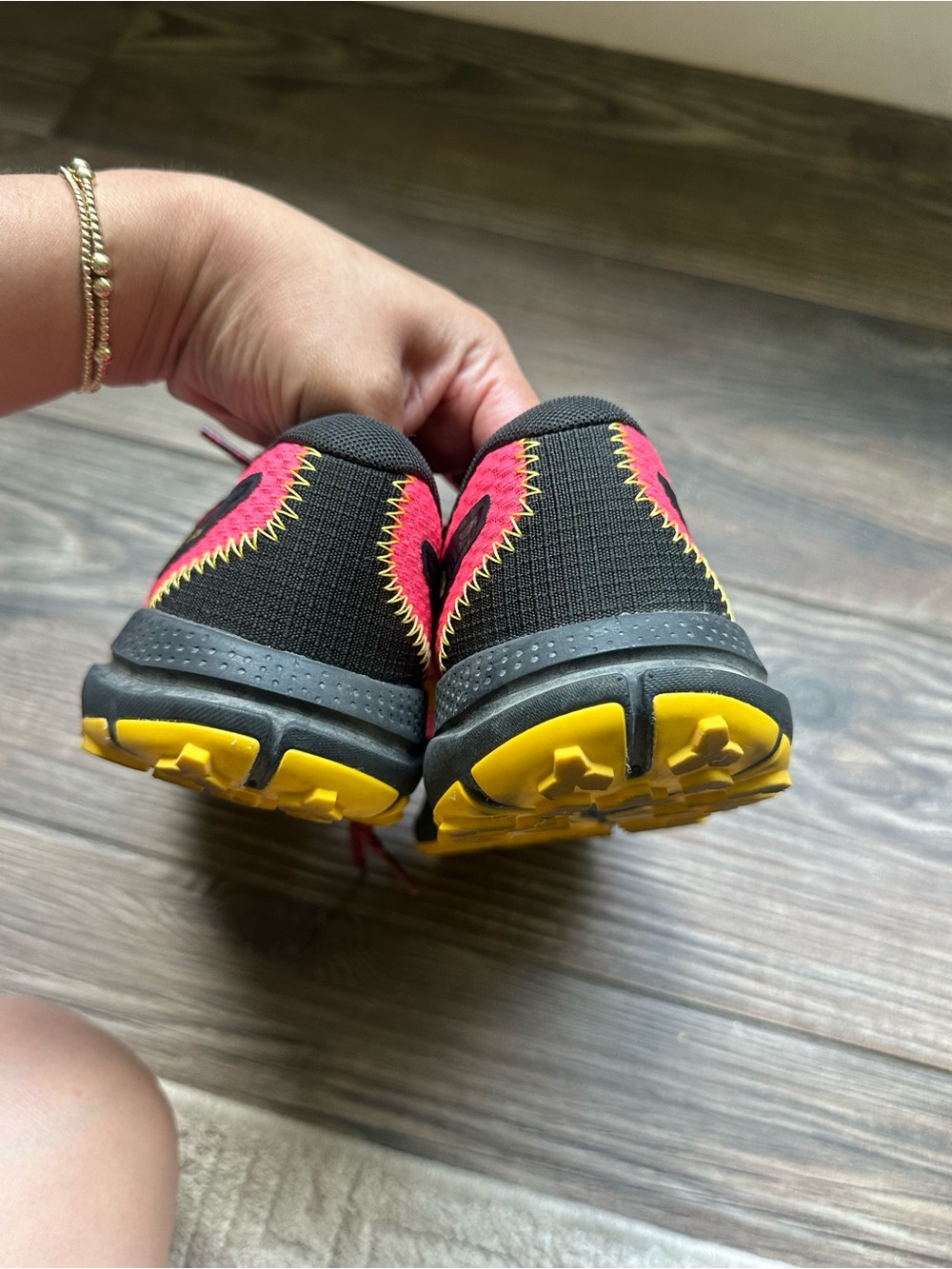 Brooks Trail Divide Pink  Women's Athletic Walking Hiking Running Tennis Shoes - Picture 8 of 13